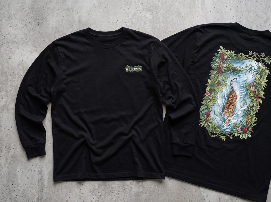 Longsleeve "Jungle Tiger"