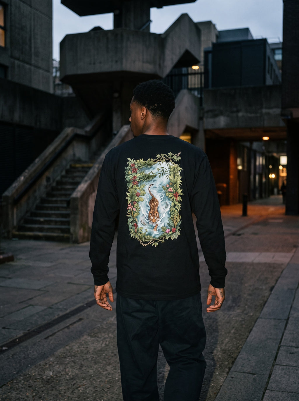 Longsleeve "Jungle Tiger"