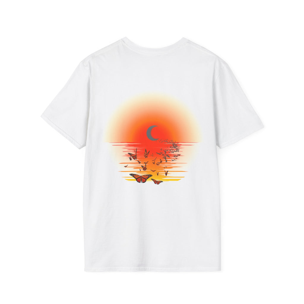 Sunset Back Print T-Shirt