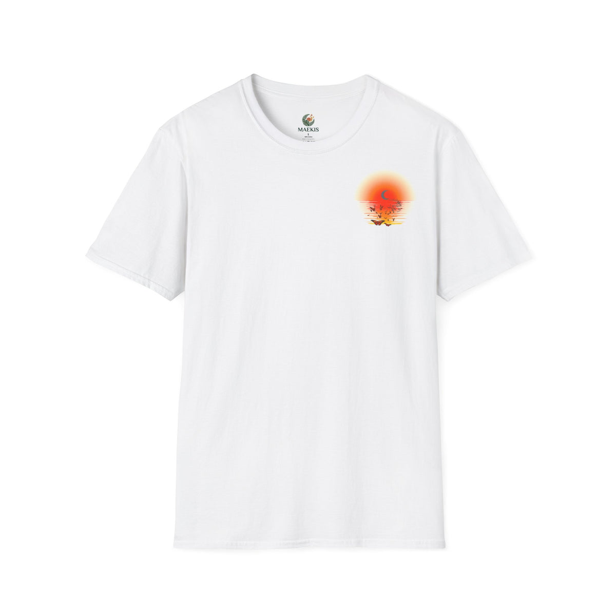 Sunset Back Print T-Shirt